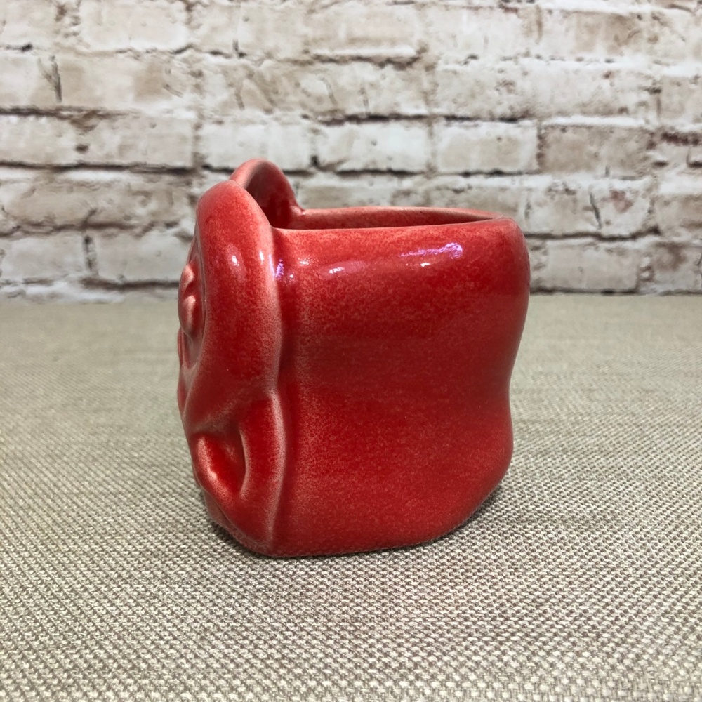 Minky Maori Tiki Mug Red New Tiki Farm - Picture 2 of 6